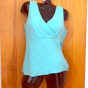 Talbots silk sleeveless shell ,size 4, never worn